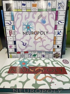 Neuropoly Neuroscience Monopoly style Neuroscience game – A NEW BOARD GAME